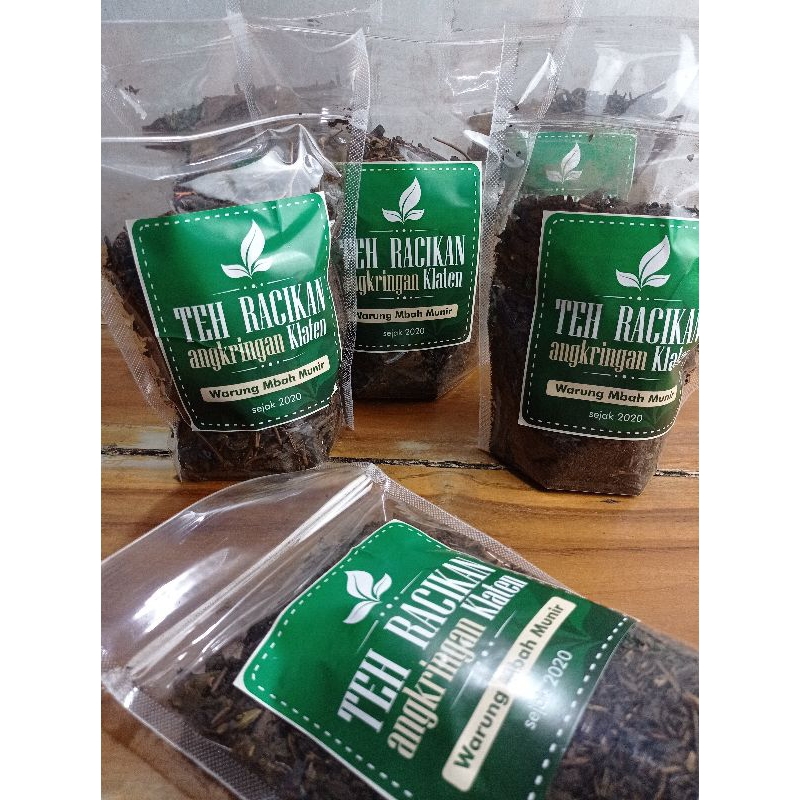 

Teh racikan mbah munir 355gram teh racikan angkringan klaten