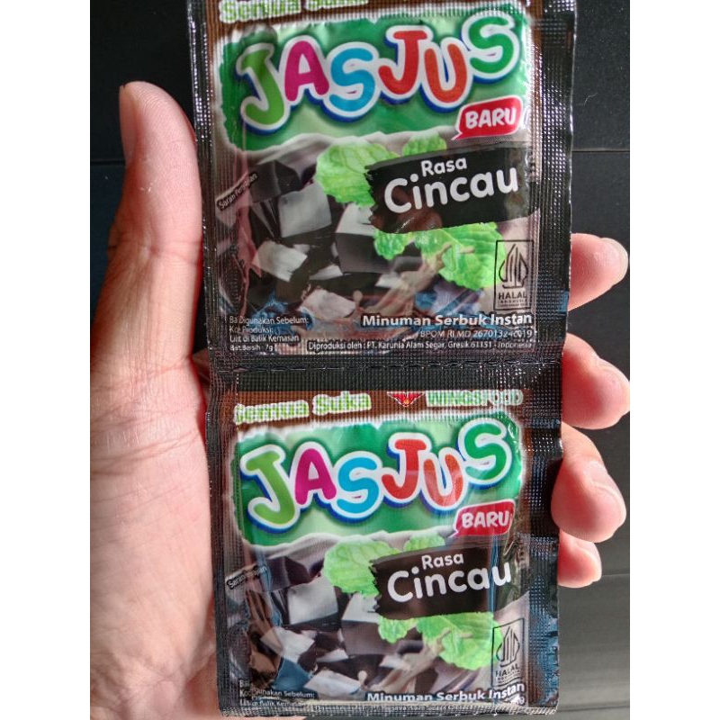 

JasJus Rasa Cincau 1 Renceng isi 10 Sachet