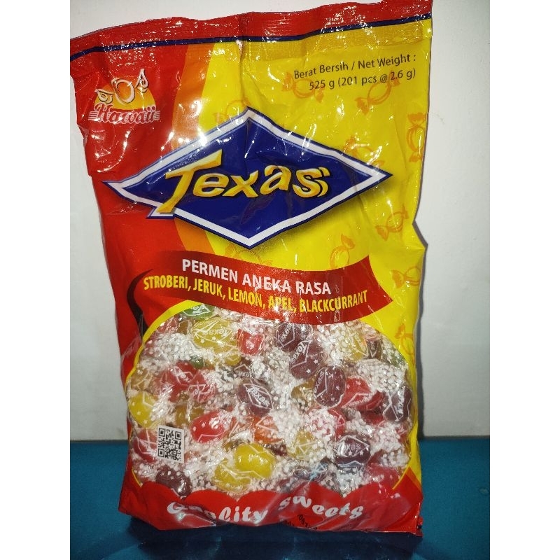 

permen texas kantong 530 gram