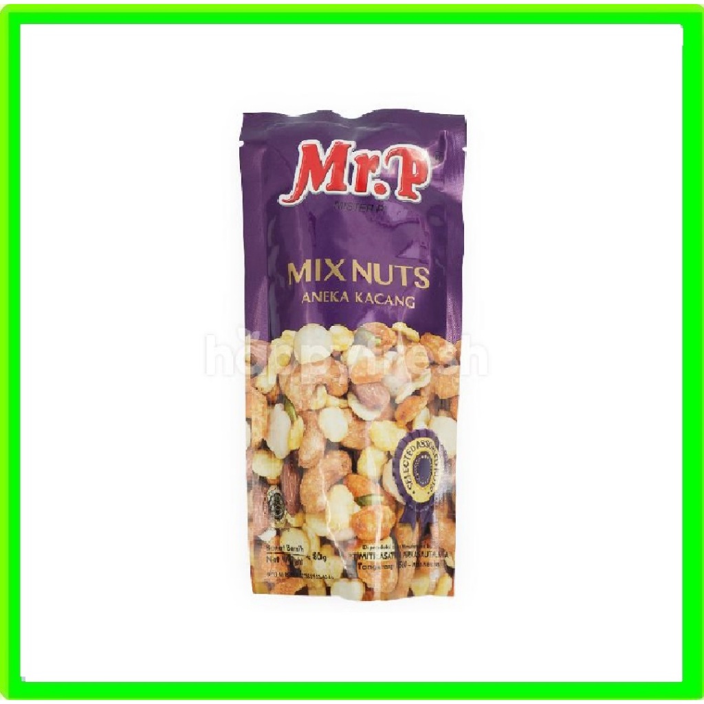 

Mr. P Mixed Nuts 80gr Mister Pi campuran kacang 80g