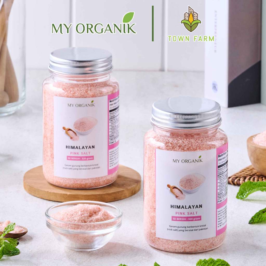 

My Organik Paket 2in1Garam Himalaya Original Asli Organik Himalayan Pink Salt Premium MPASI