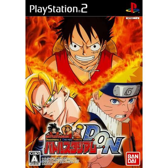 KASET CD DVD GAME PS2 : DON BATTLE DRAGON BALL ONE PIECE NARUTO