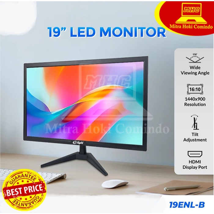Monitor LED Enlight 19" 19ENL-B 1080p FHD 75hz
