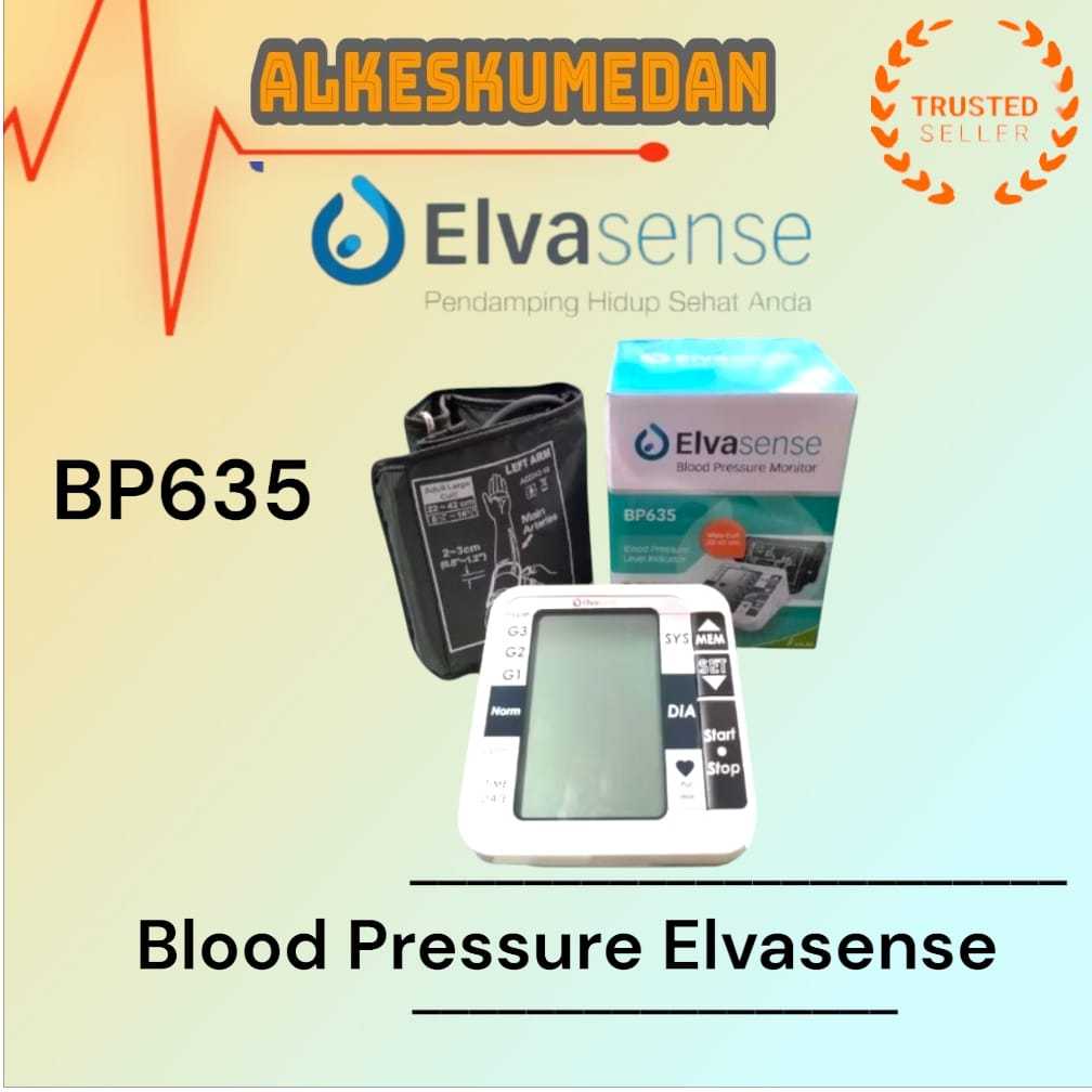 ELVASENSE BLOOD PRESSURE BP635/ TENSIMETER DIGITAL ELVASENSE BP635