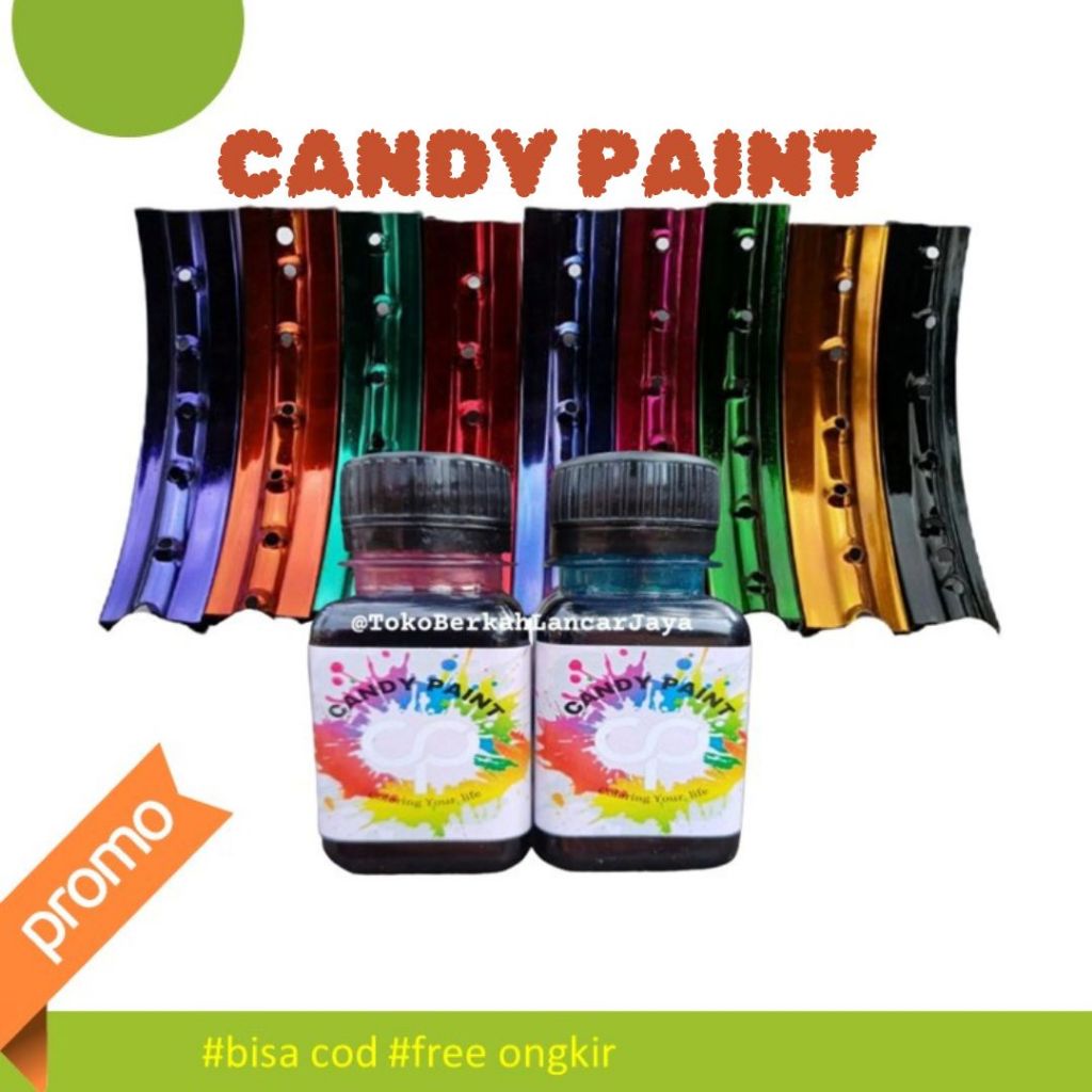 CAT CANDY CHROME CAT OLES PEWARNA BESI LOGAM 50 ML