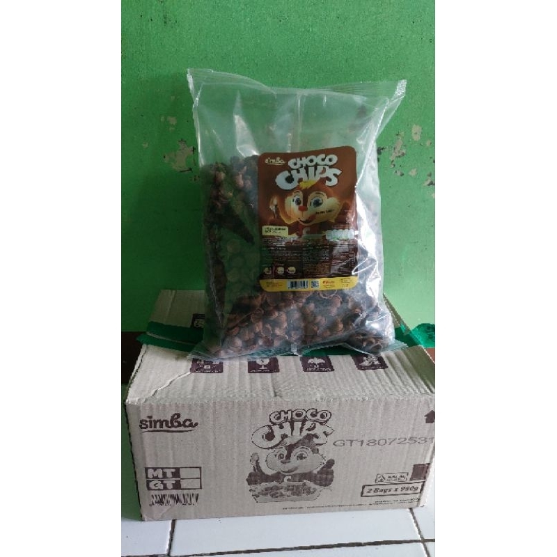 

choco Crunch koko crunch Simba Choco chips 950gr