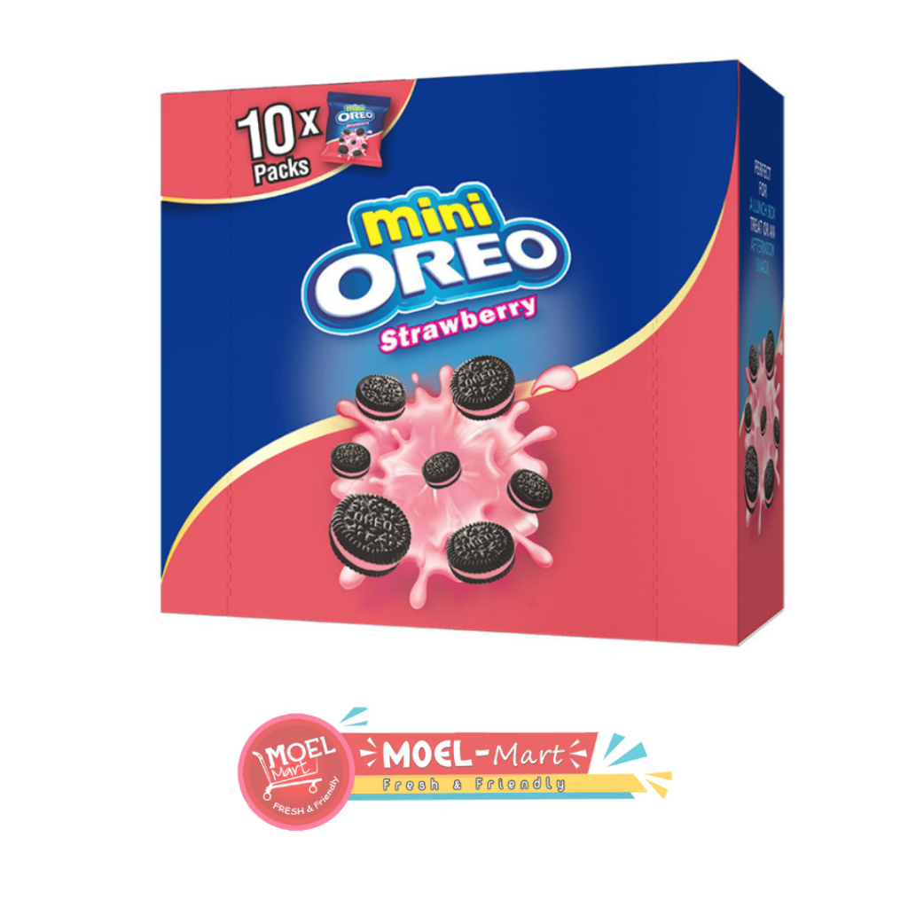 

OREO MINI STRAWBERRY 10X20.4GR BOX