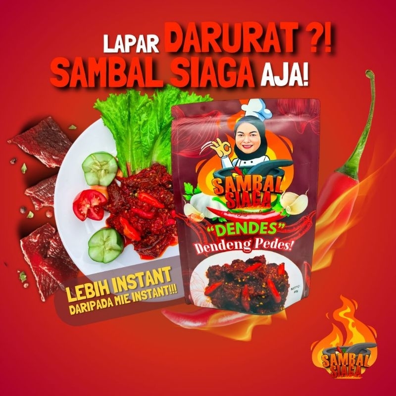 

Sambal Siaga/Dendeng Pedes / Dendeng/ Makanan Instan/Dendeng Balado