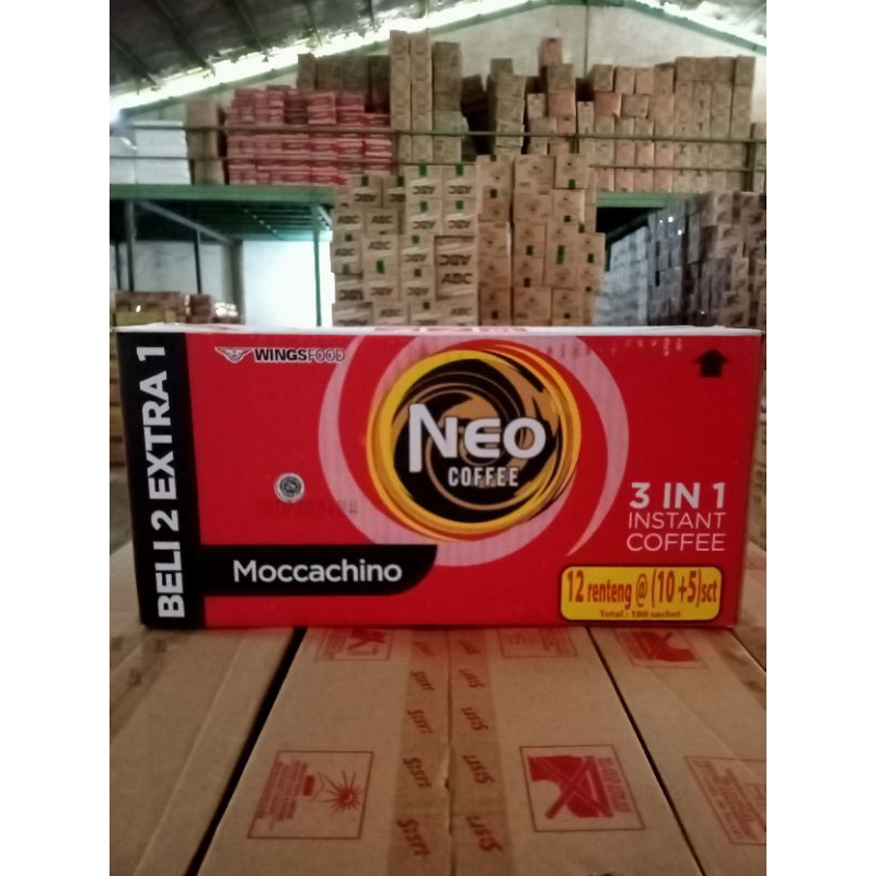 

Kopi Neo moccacino isi 180bks