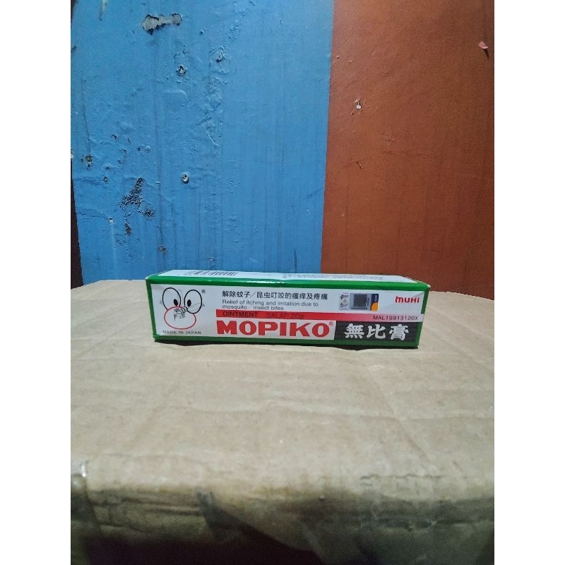 Mopiko Ointment Salep isi 20gr - Muhi Mopiko Salep Kulit Pereda Gatal Gigitan Nyamuk / Serangga