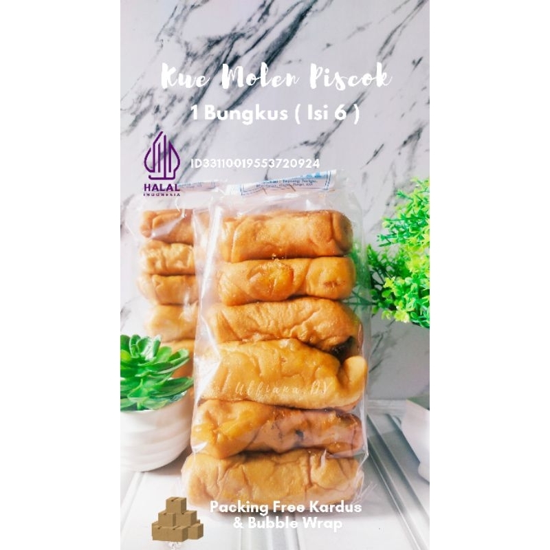

KUE MOLEN PISCOK ( ISI 6 )