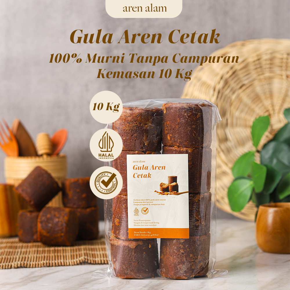 

Gula Aren Alam 100% Murni - Kemasan 10 KG