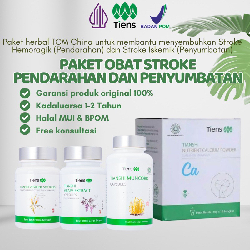 TCM Obat Stroke - obat herbal tcm china untuk penderita stroke agar normal kembali