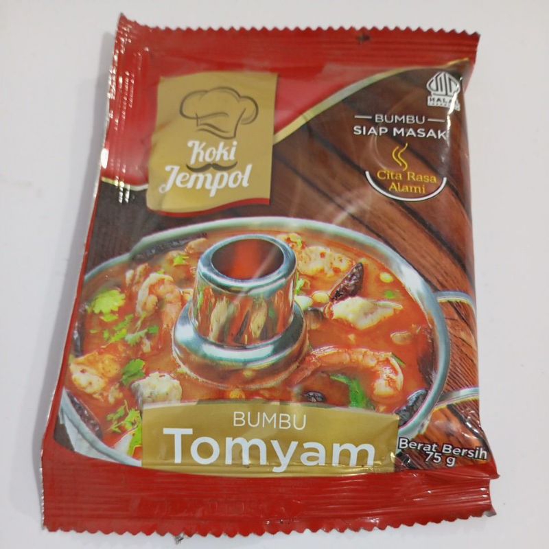 

Koki jempol Tomyam Bumbu Sapi Masak Cita Rasa Alami