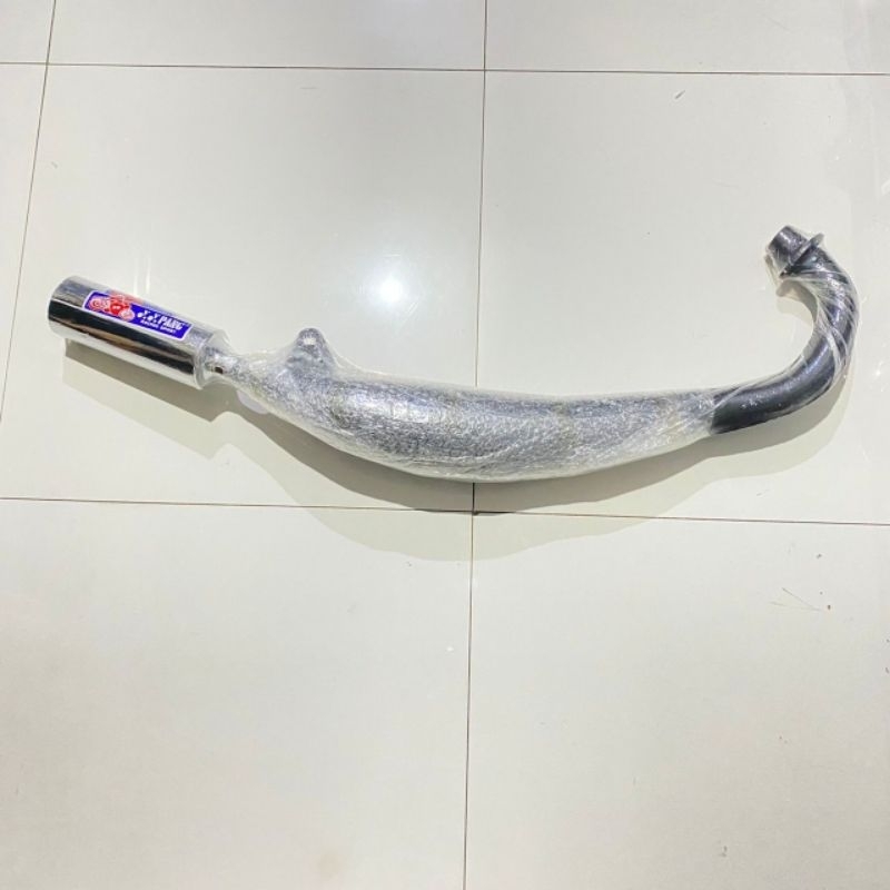 KNALPOT YY PANG SATRIA 2TAK SUZUKI RG ORIGINAL