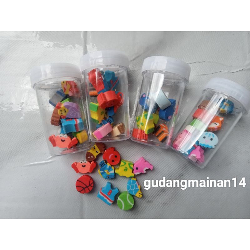 

5Pc/Botol Penghapus Mini Cup Tabung