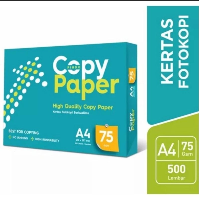 

Kertas HVS A4 75 gr Copypaper Kertas Fotocopy