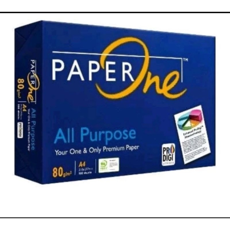 

Kertas HVS A4 80 Gr Paperone Kertas Fotocopy