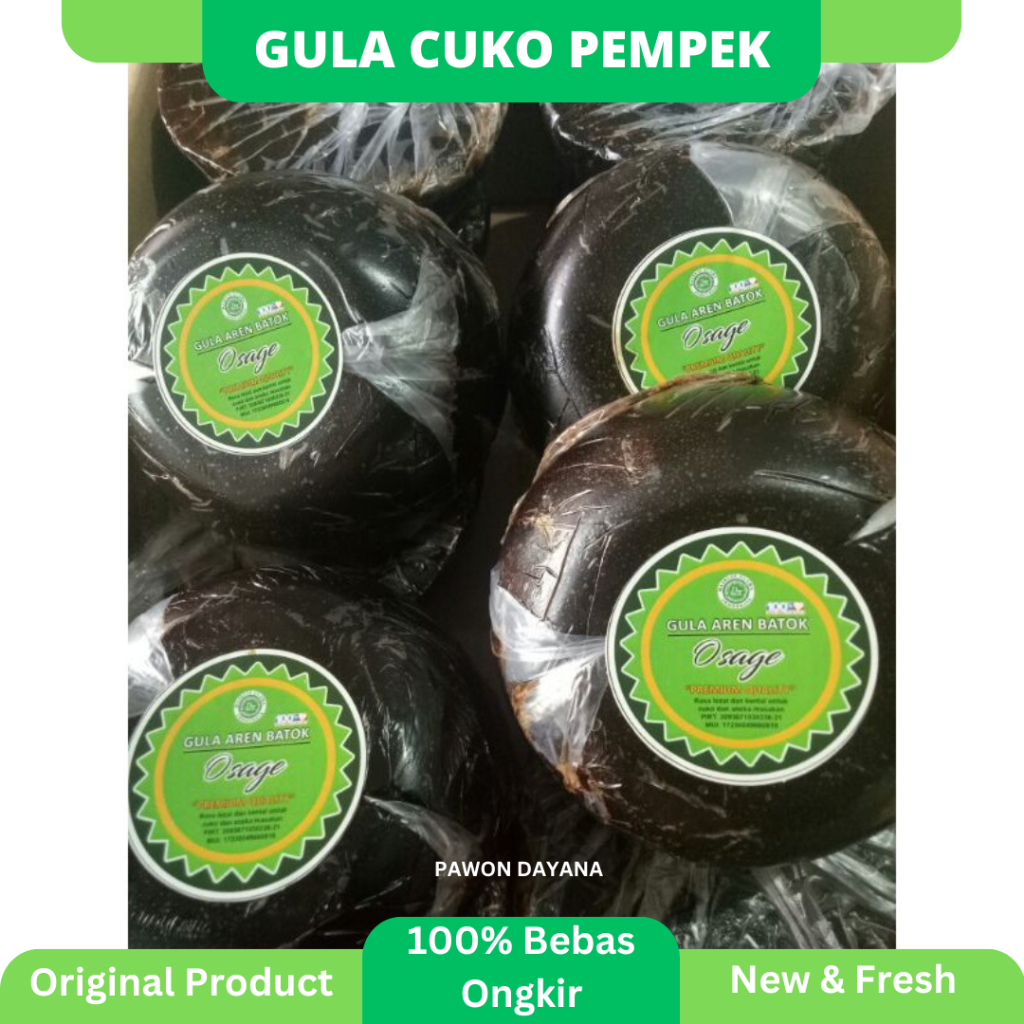 

Gula Aren Batok 1kg / Gula Aren Cuko Pempek / Gula Aren Kuah Pempek / Gula Aren Batok Linggau