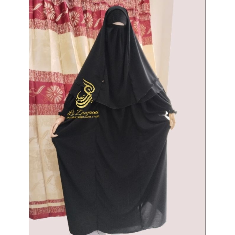 Abaya Overhead Safar Cadar Rit Purdah Hijab Menyeluruh