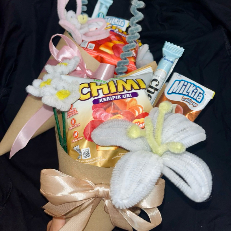 

BUKET SNACK BUNGA KAWAT