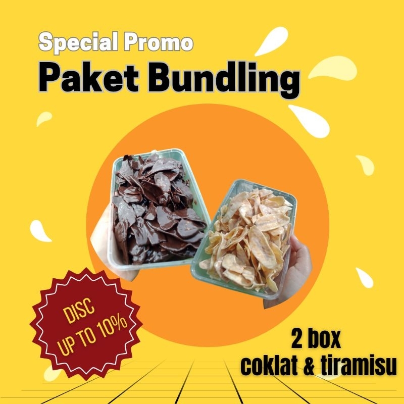 

SPECIAL PROMO Paket Bundling Coklat & Tiramisu