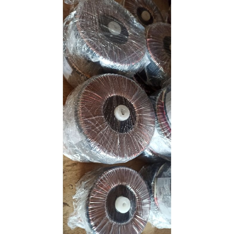 trafo toroid donat 10a dobel ct55v murni