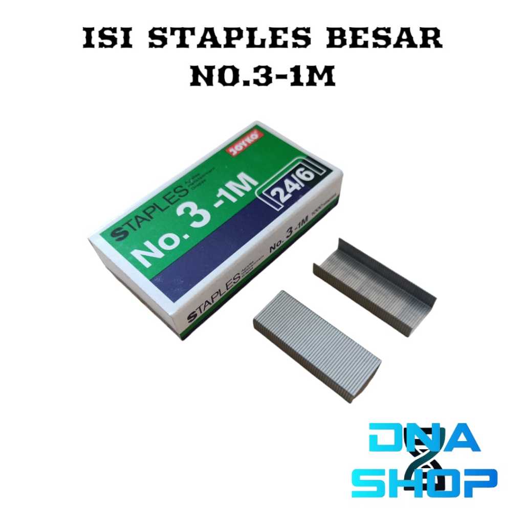 

Isi staples besar hekter JOYKO isi stapler steples No.3-1M 24/6