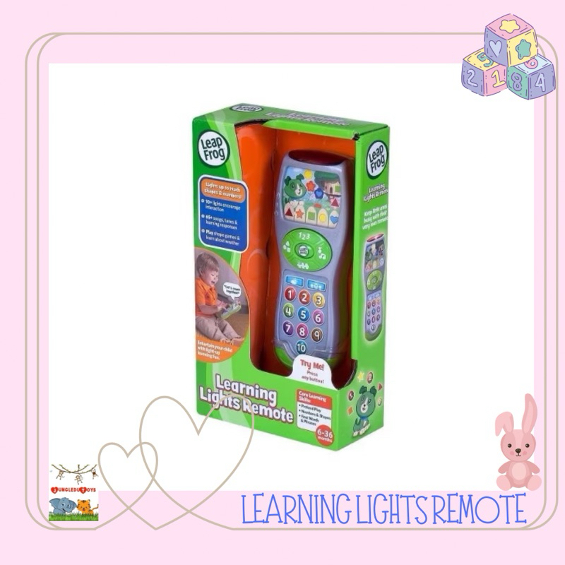 Mainan Edukasi LeapFrog Scout's Learning Light Remote Original