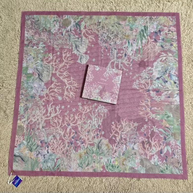 Buttonscarves BS The Little Mermaid 1 Sorbet TLM 1 Sorbet New Klamby Archipelago Scarf Turmeric