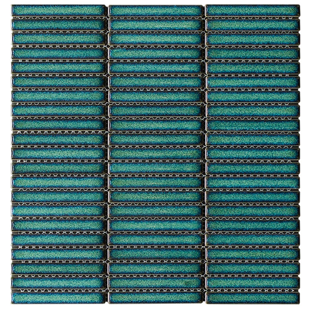 Keramik Mosaic Tiles  Dinding Backsplash, Kamar Mandi, Wall Decoration  Venus Tiles  Pottery Striped