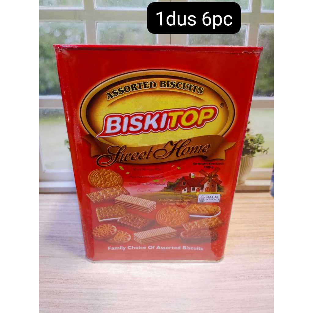 

Biskitop Tradisional Kaleng Segiempat 1500gr
