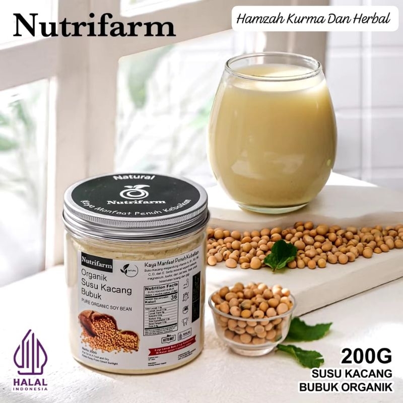 

SUSU KACANG KEDELAI TANPA GULA || BUBUK MURNI / KACANG KEDELAI BUBUK SANGRAI || 200G