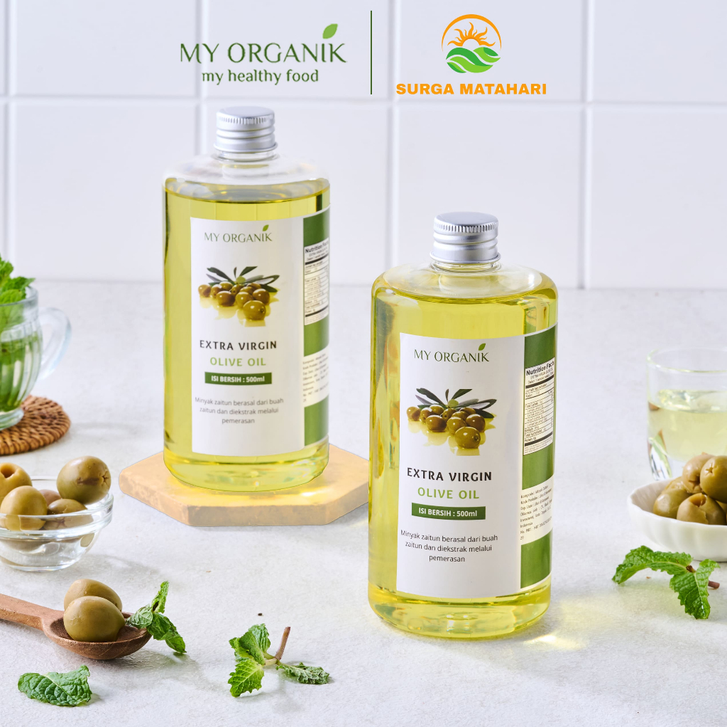 

My Organik Minyak Zaitun Extra Virgin Olive Oil Untuk Masak