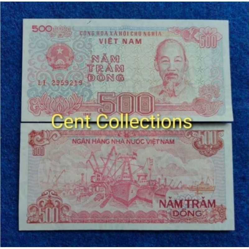 uang asing 500 Dong Vietnam