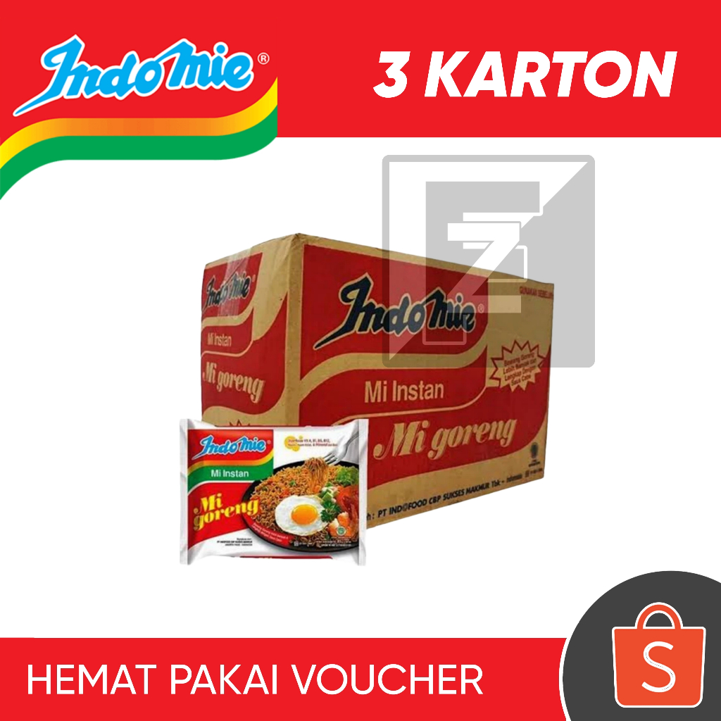 

INDOMIE GORENG 3 DUS/KARTON