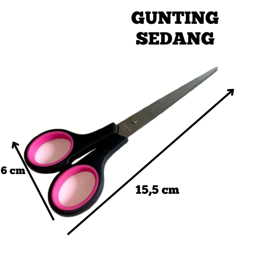 

GUNTING UKURAN SEDANG | GUNTING KERTAS