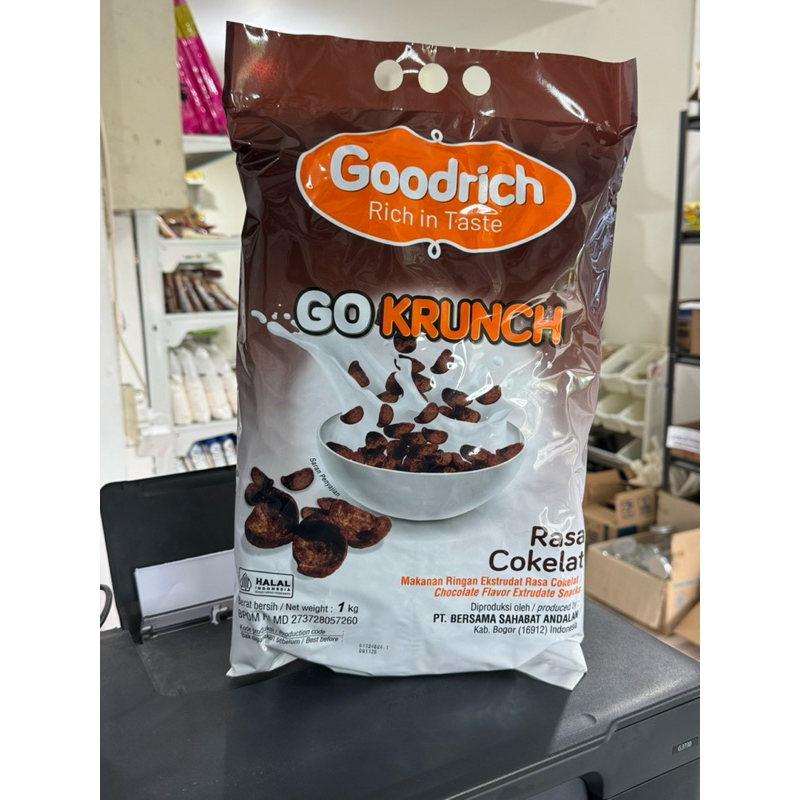 

Goodrich GO KRUCH rasa coklat 1kg