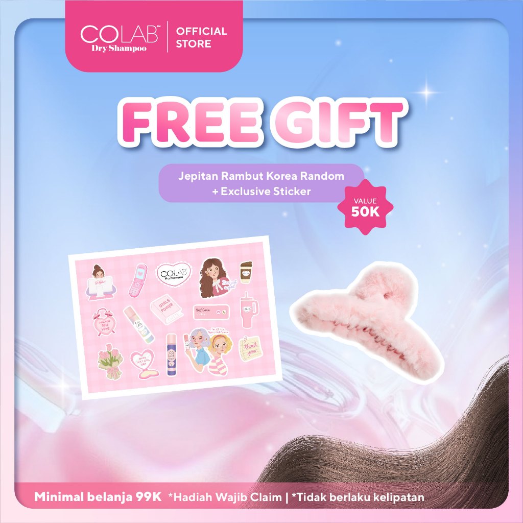 [FREE GIFT]  Sticker Feminine Energy COLAB & Jepitan Korea