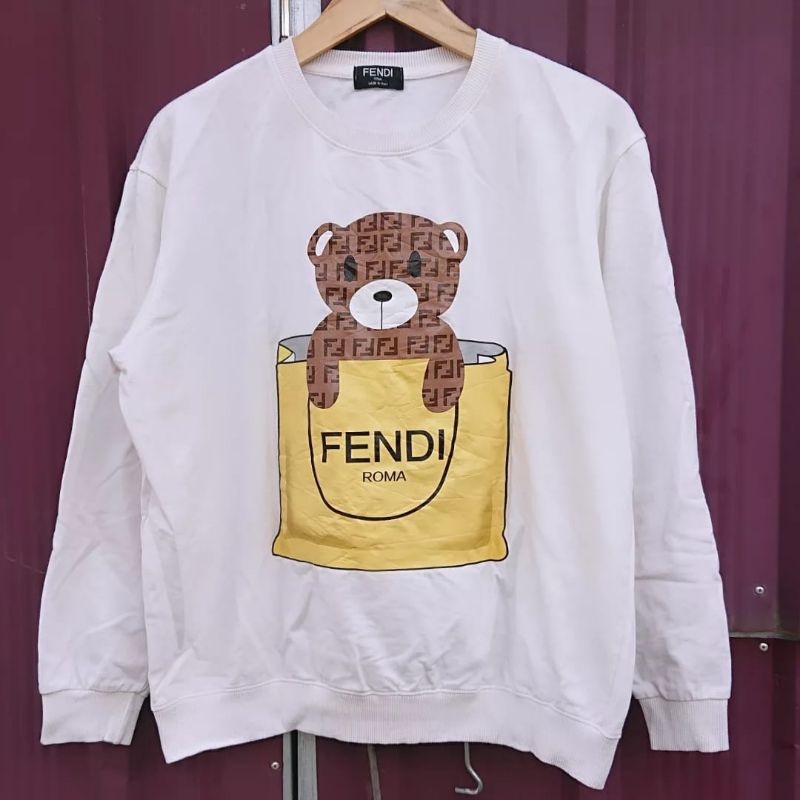 crewneck fendi bear