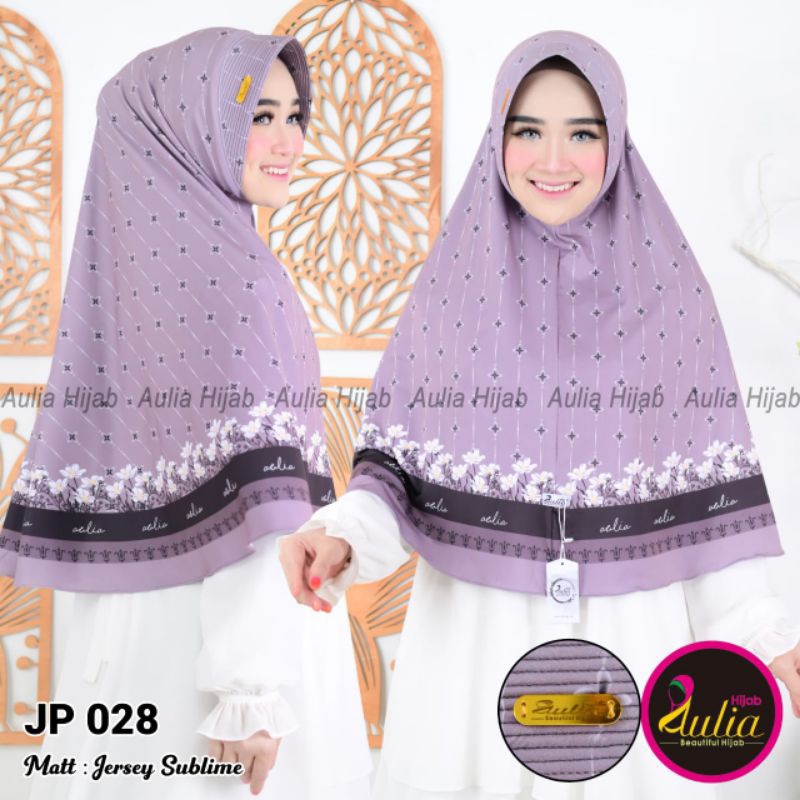 AULIA HIJAB MOTIF/HIJAB BLUSUKAJ MOTIF//HIJAB INSTAN//AULIA JP 028