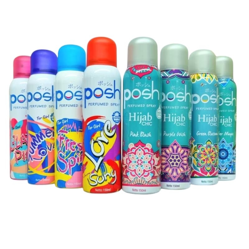 POSH Parfum Body Spray Hijab 150ml - Parfum Posh Women