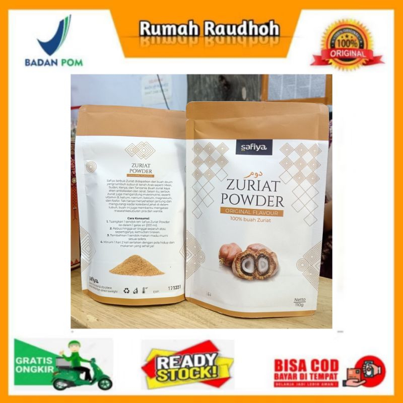 

SERBUK ZURIAT ORIGINAL 110 GRAM - BUBUK ZURIAT DOUM SAFIYA UNTUK PROMIL