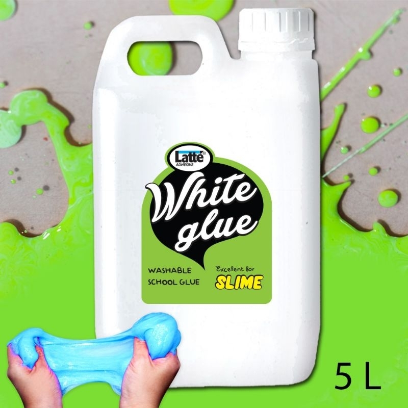 

lem putih Latte white glue pvac 5 liter
