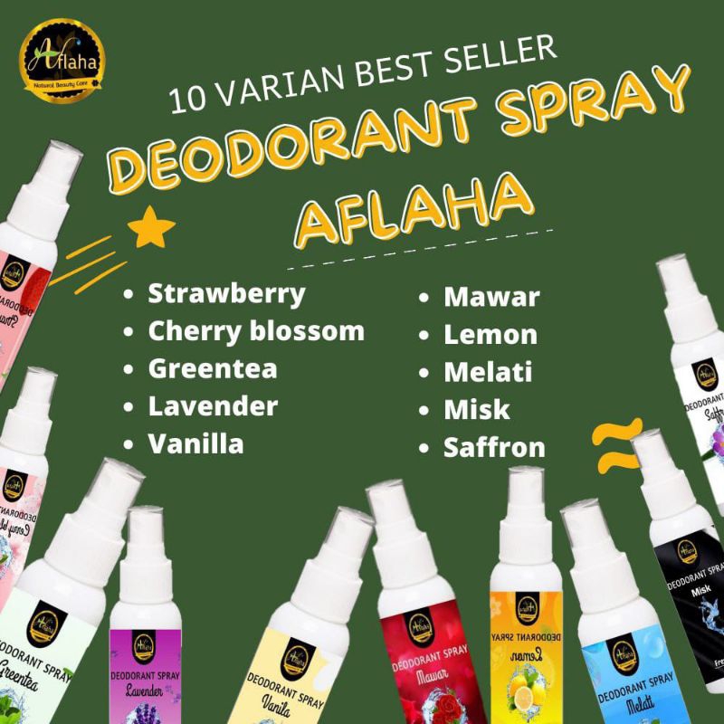 Deodorant Spray Aflaha