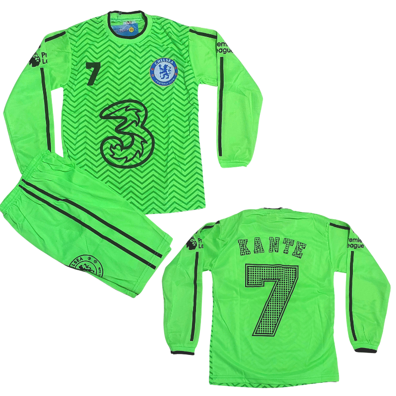 BISA COD/ setelan baju kiper lengan panjang anak laki laki/baju kiper celse tosca lengan panjang