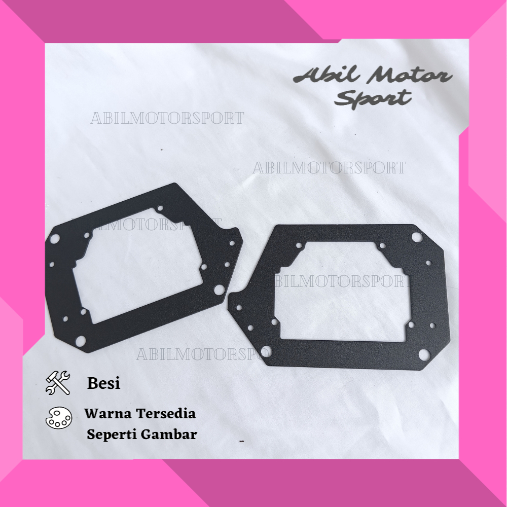 BRACKET LAMPU BILED PROJIE AES KENZO VINYX CR7 3 INCH 2.5 INCH R25 OLD UNTUK MOTOR R25 LAMA BRAKET D