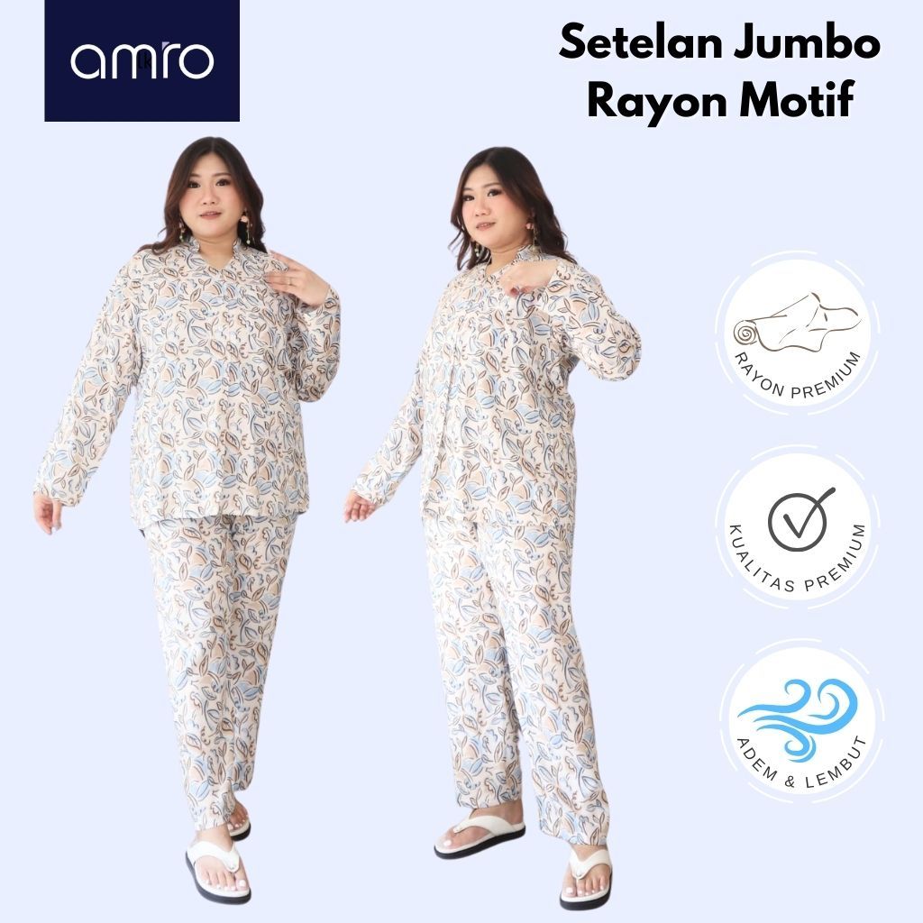 AMRO SLEEPWEAR - CAMELIA ONE SET - SJJX15