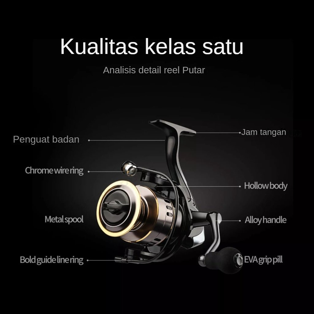 Daido Reel Fishing Reel Reel Pancing He 500 1000- 7000 10 Kg Daido Reel