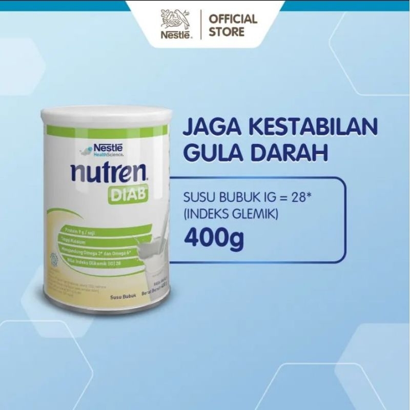 

Nutren Diab Susu Bubuk Kaleng 400gr